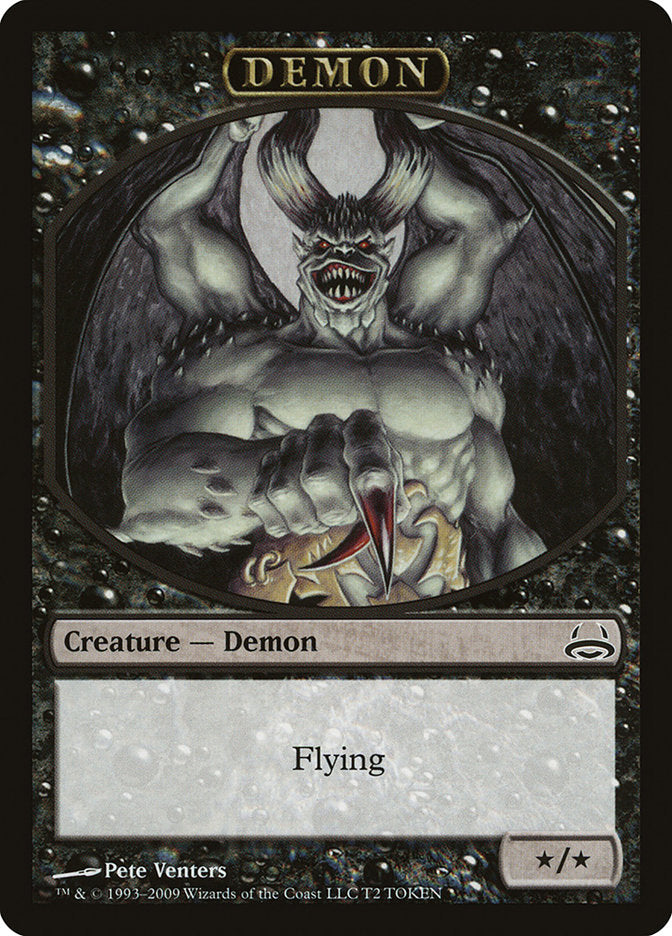 Demon Token [Duel Decks: Divine vs. Demonic Tokens] | Dragon's Lair Comics and Fantasy Houston TX