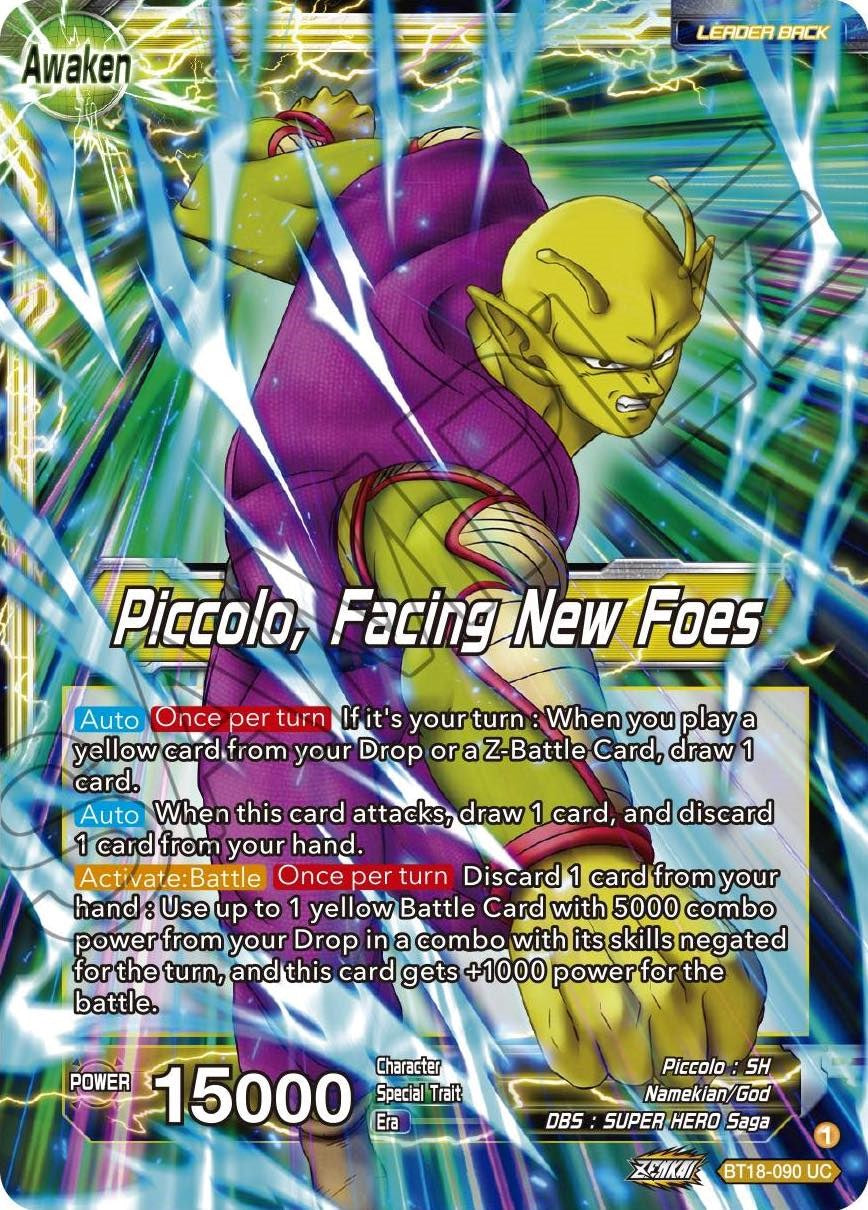 Piccolo // Piccolo, Facing New Foes (BT18-090) [Promotion Cards] | Dragon's Lair Comics and Fantasy Houston TX