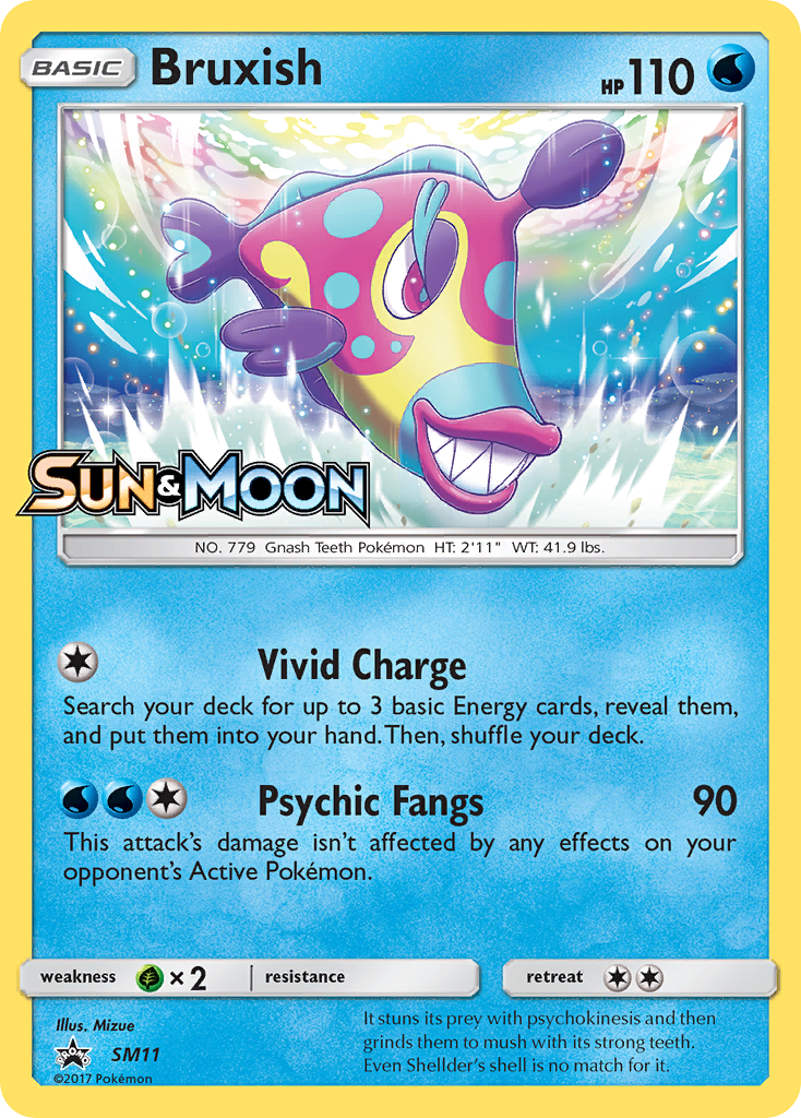 Bruxish (SM11) [Sun & Moon: Black Star Promos] | Dragon's Lair Comics and Fantasy Houston TX