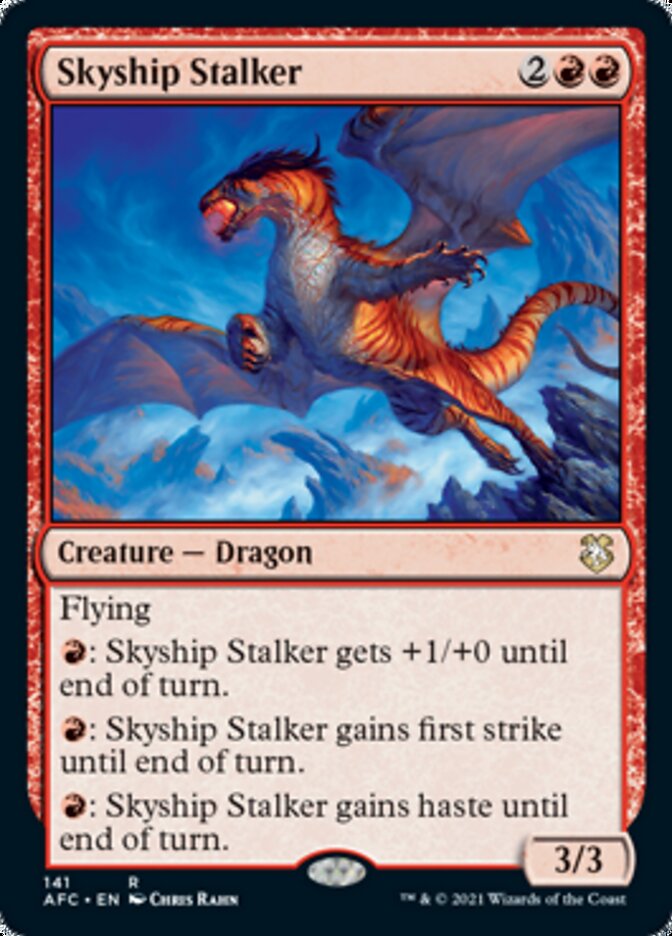 Skyship Stalker [Dungeons & Dragons: Adventures in the Forgotten Realms Commander] | Dragon's Lair Comics and Fantasy Houston TX