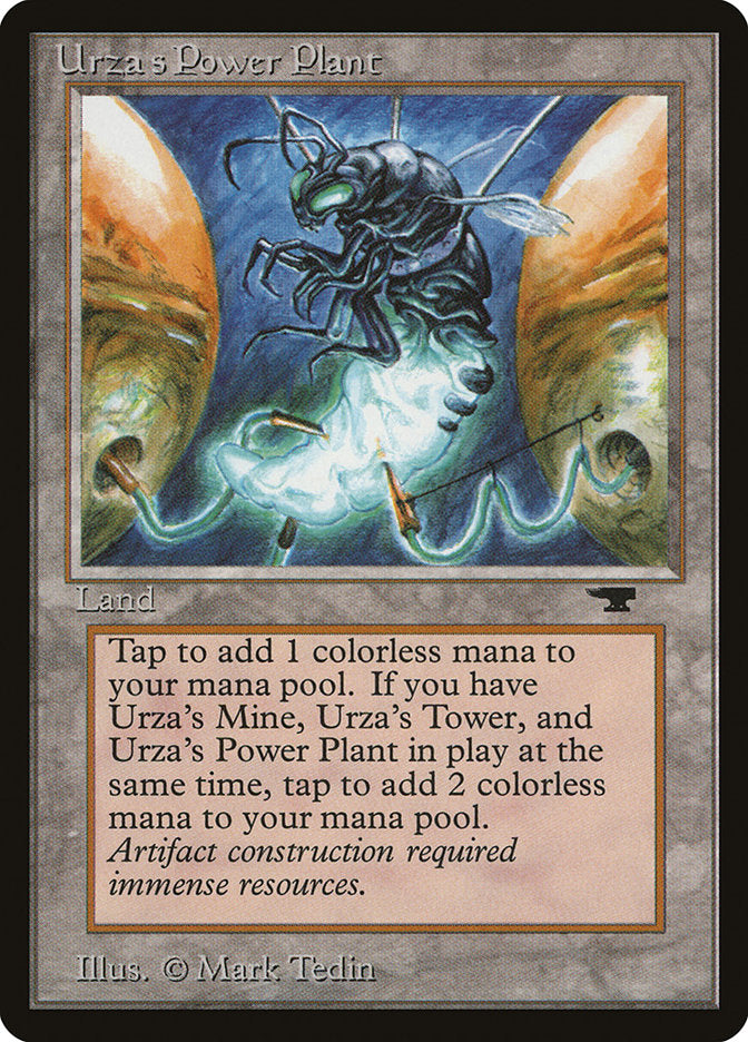 Urza's Power Plant (Insect) [Antiquities] | Dragon's Lair Comics and Fantasy Houston TX