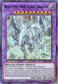 Blue-Eyes Twin Burst Dragon (Purple) [LDS2-EN019] Ultra Rare | Dragon's Lair Comics and Fantasy Houston TX