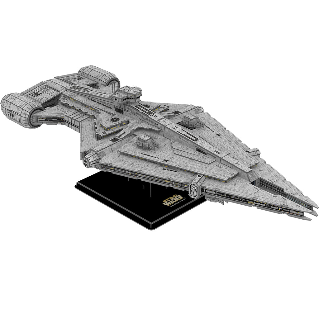 Star Wars Mandalorian Imperial Light Cruiser Paper Model Kit | Dragon's Lair Comics and Fantasy Houston TX