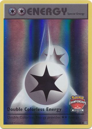 Double Colorless Energy (90/108) (Oceania Championship Promo) [XY: Evolutions] | Dragon's Lair Comics and Fantasy Houston TX