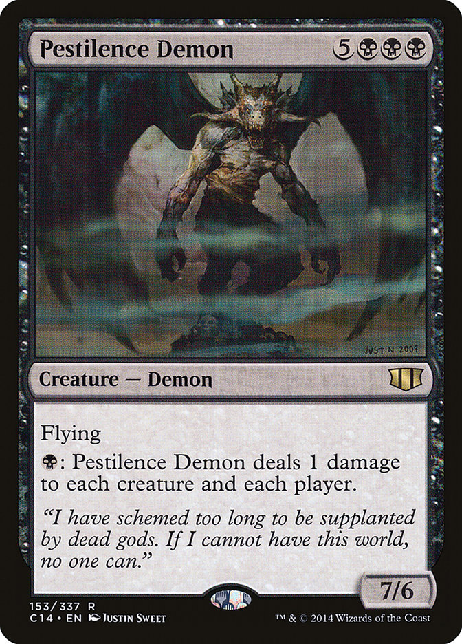 Pestilence Demon [Commander 2014] | Dragon's Lair Comics and Fantasy Houston TX