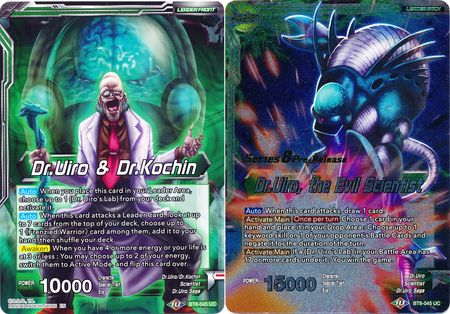 Dr.Uiro & Dr.Kochin // Dr.Uiro, the Evil Scientist (BT8-045_PR) [Malicious Machinations Prerelease Promos] | Dragon's Lair Comics and Fantasy Houston TX