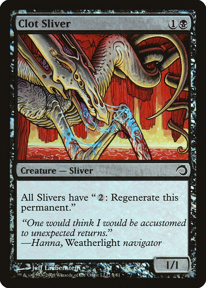 Clot Sliver [Premium Deck Series: Slivers] | Dragon's Lair Comics and Fantasy Houston TX