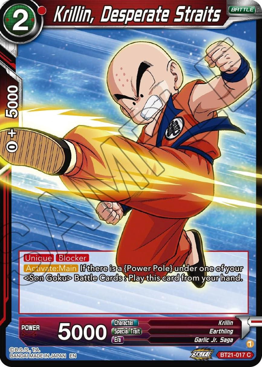 Krillin, Desperate Straits (BT21-017) [Wild Resurgence] | Dragon's Lair Comics and Fantasy Houston TX