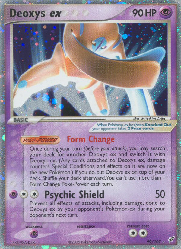 Deoxys ex (99/107) [EX: Deoxys] | Dragon's Lair Comics and Fantasy Houston TX