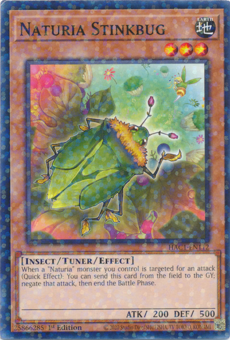 Naturia Stinkbug (Duel Terminal) [HAC1-EN112] Common | Dragon's Lair Comics and Fantasy Houston TX