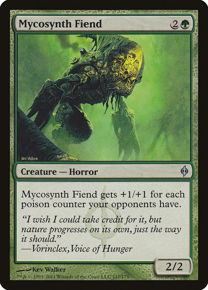 Mycosynth Fiend [New Phyrexia] | Dragon's Lair Comics and Fantasy Houston TX