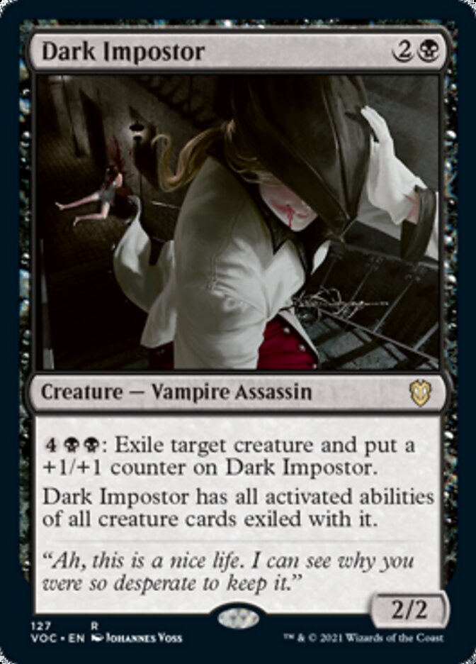 Dark Impostor [Innistrad: Crimson Vow Commander] | Dragon's Lair Comics and Fantasy Houston TX