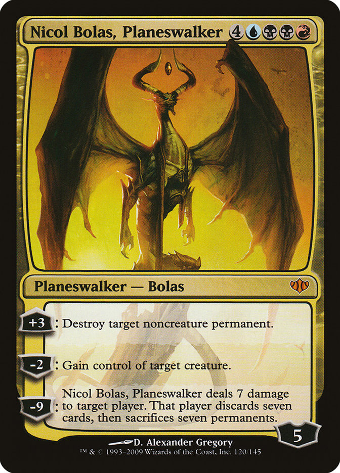 Nicol Bolas, Planeswalker [Conflux] | Dragon's Lair Comics and Fantasy Houston TX