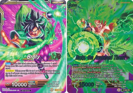 Broly // Broly, the Awakened Threat (Broly Pack Vol. 1) (P-092) [Promotion Cards] | Dragon's Lair Comics and Fantasy Houston TX