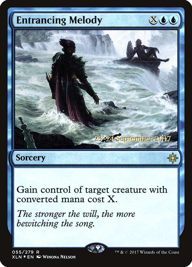 Entrancing Melody [Ixalan Prerelease Promos] | Dragon's Lair Comics and Fantasy Houston TX