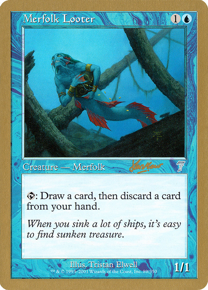 Merfolk Looter (Sim Han How) [World Championship Decks 2002] | Dragon's Lair Comics and Fantasy Houston TX