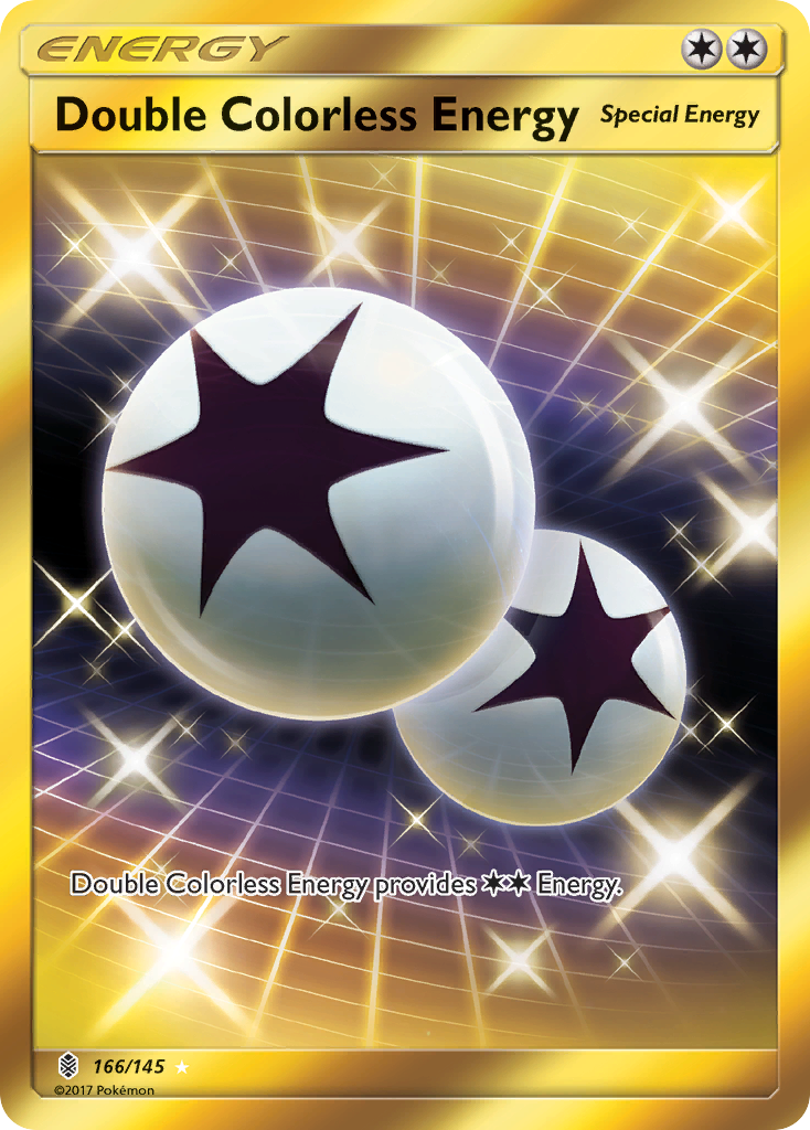 Double Colorless Energy (166/145) [Sun & Moon: Guardians Rising] | Dragon's Lair Comics and Fantasy Houston TX