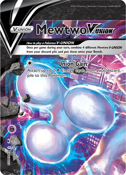 Mewtwo V-Union (SWSH159) [Sword & Shield: Black Star Promos] | Dragon's Lair Comics and Fantasy Houston TX