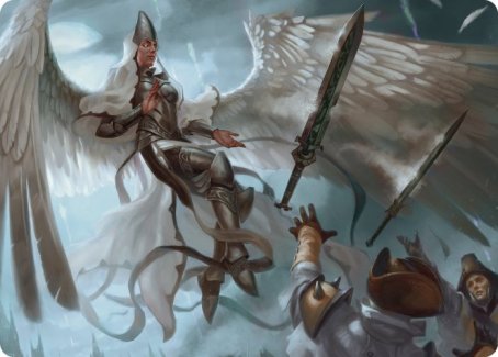 Angelic Quartermaster Art Card [Innistrad: Crimson Vow Art Series] | Dragon's Lair Comics and Fantasy Houston TX