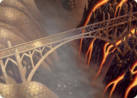 Rustvale Bridge Art Card [Modern Horizons 2 Art Series] | Dragon's Lair Comics and Fantasy Houston TX