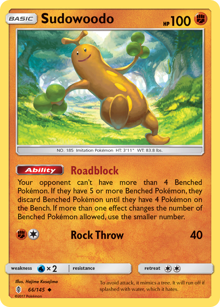 Sudowoodo (66/145) [Sun & Moon: Guardians Rising] | Dragon's Lair Comics and Fantasy Houston TX