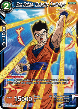 Son Gohan, Calamity Challenger (BT14-038) [Cross Spirits] | Dragon's Lair Comics and Fantasy Houston TX