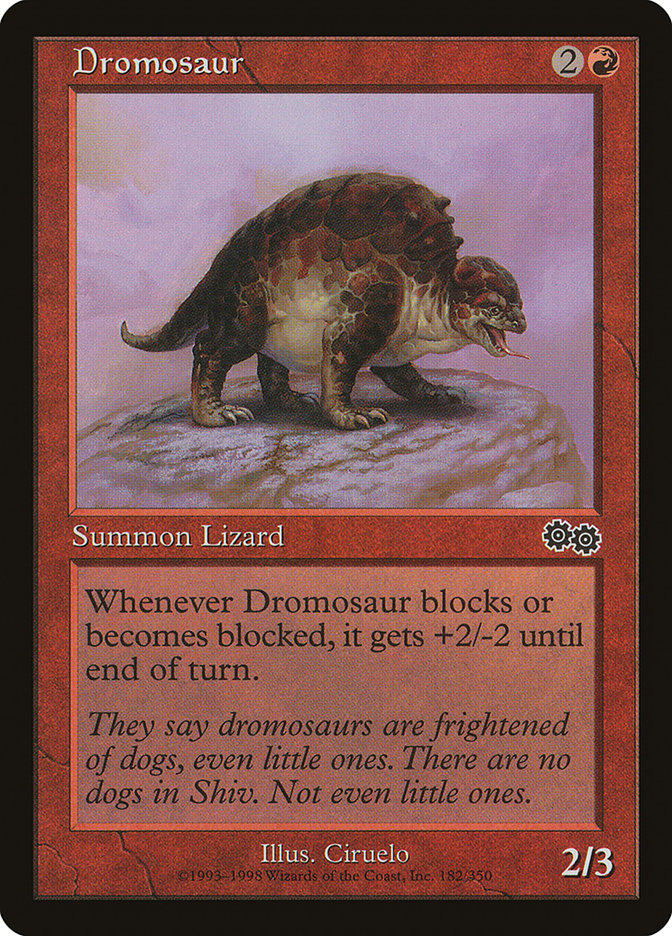 Dromosaur [Urza's Saga] | Dragon's Lair Comics and Fantasy Houston TX