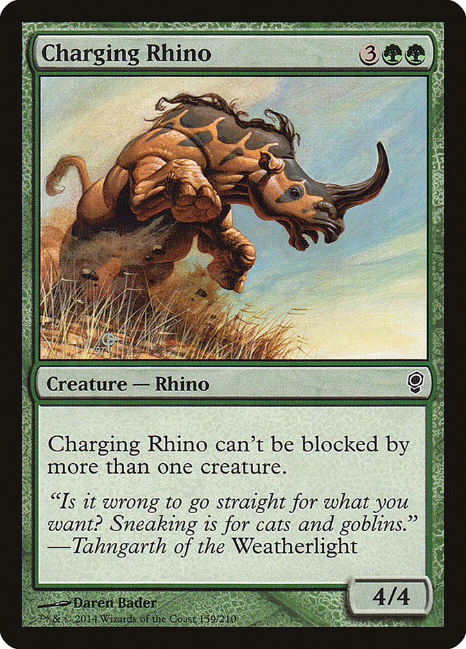 Charging Rhino [Conspiracy] | Dragon's Lair Comics and Fantasy Houston TX