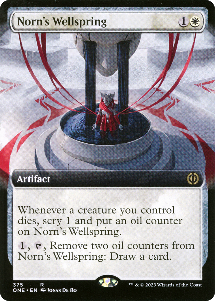 Norn's Wellspring (Extended Art) [Phyrexia: All Will Be One] | Dragon's Lair Comics and Fantasy Houston TX