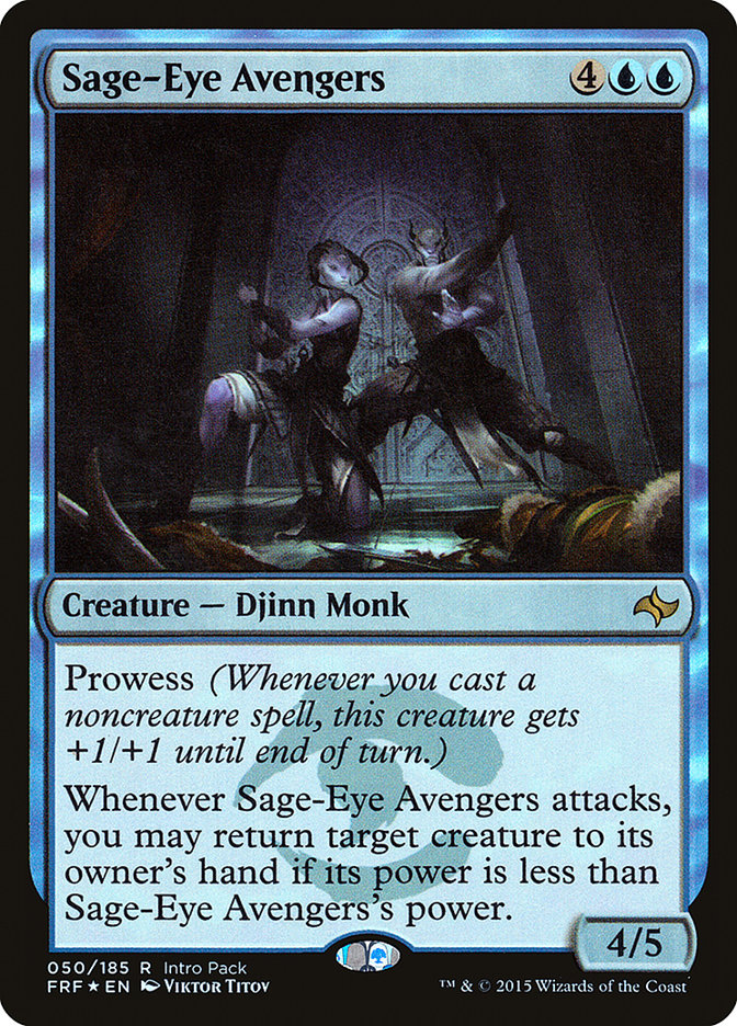 Sage-Eye Avengers (Intro Pack) [Fate Reforged Promos] | Dragon's Lair Comics and Fantasy Houston TX