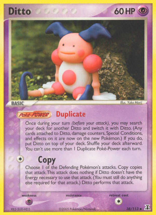 Ditto (38/113) [EX: Delta Species] | Dragon's Lair Comics and Fantasy Houston TX