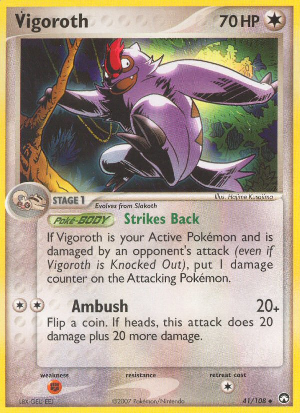 Vigoroth (41/108) [EX: Power Keepers] | Dragon's Lair Comics and Fantasy Houston TX