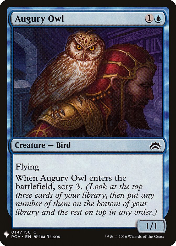 Augury Owl [Mystery Booster] | Dragon's Lair Comics and Fantasy Houston TX