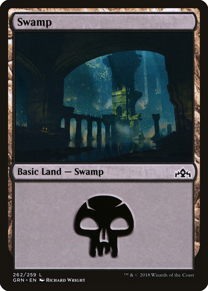 Swamp (262) [Guilds of Ravnica] | Dragon's Lair Comics and Fantasy Houston TX