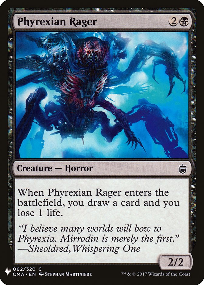 Phyrexian Rager [Mystery Booster] | Dragon's Lair Comics and Fantasy Houston TX