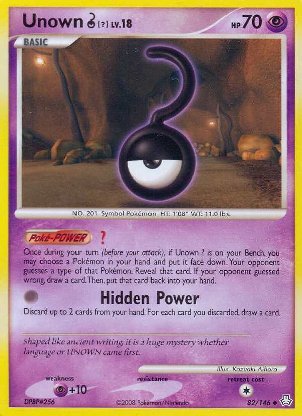 Unown ? (82/146) [Diamond & Pearl: Legends Awakened] | Dragon's Lair Comics and Fantasy Houston TX