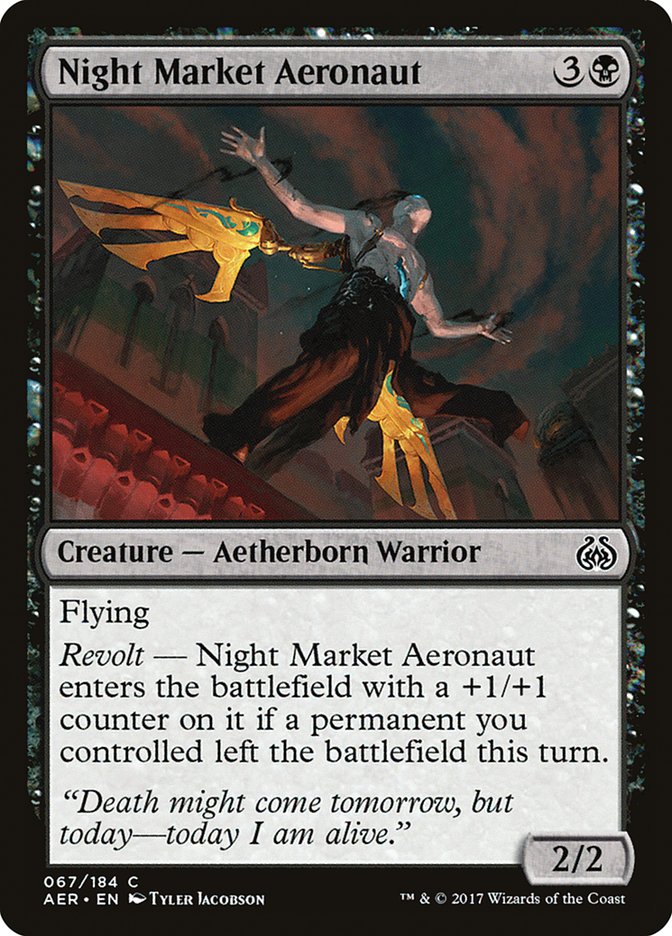 Night Market Aeronaut [Aether Revolt] | Dragon's Lair Comics and Fantasy Houston TX