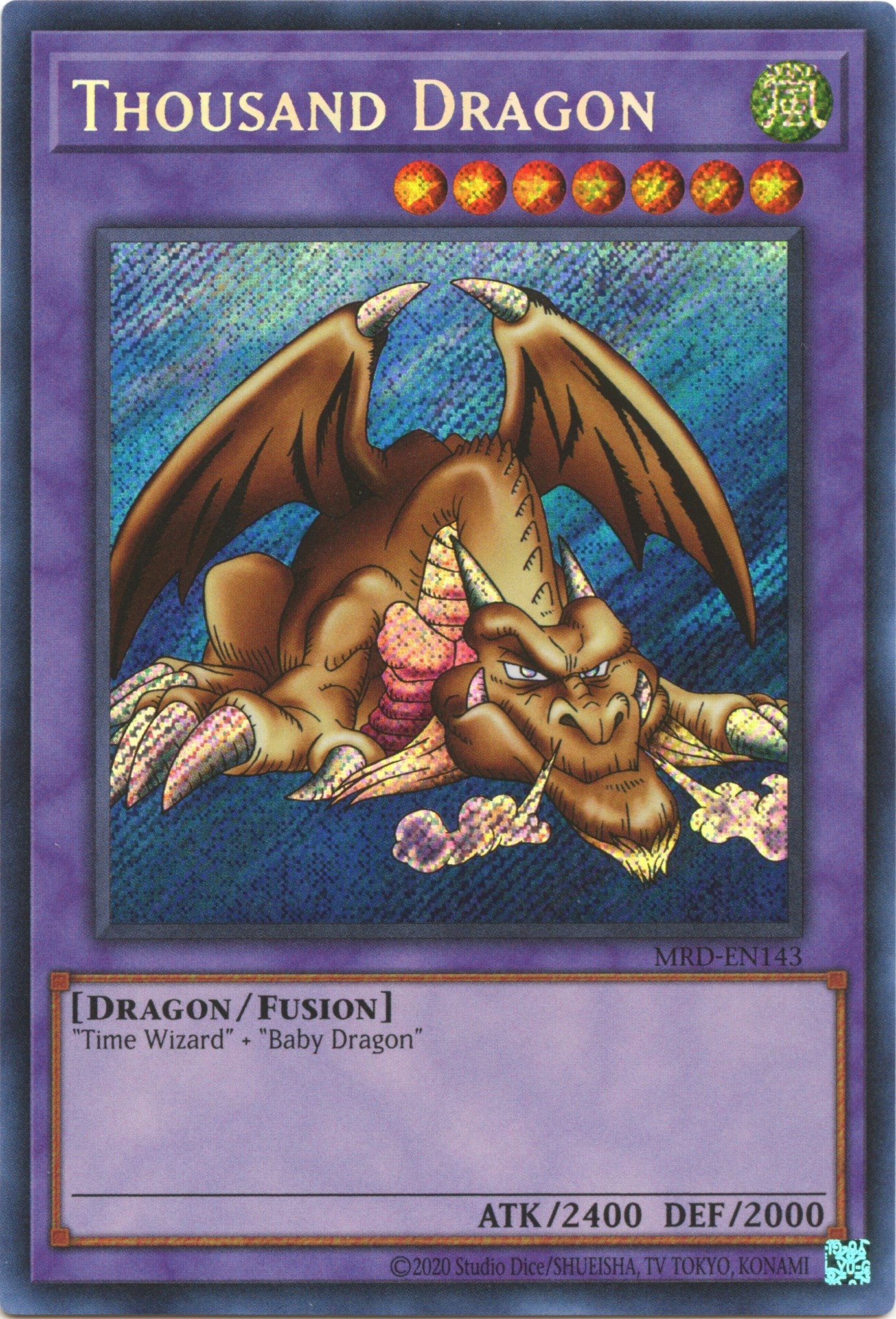 Thousand Dragon (25th Anniversary) [MRD-EN143] Secret Rare | Dragon's Lair Comics and Fantasy Houston TX