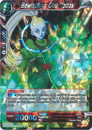 Bewitching God Vados (Shatterfoil) (BT1-008) [Dragon Brawl] | Dragon's Lair Comics and Fantasy Houston TX