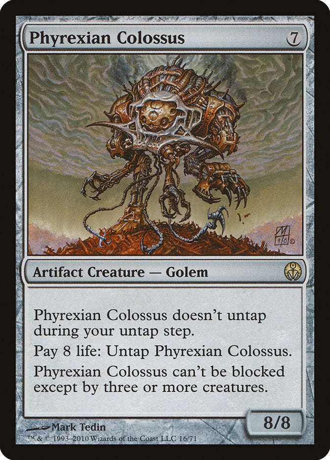 Phyrexian Colossus [Duel Decks: Phyrexia vs. the Coalition] | Dragon's Lair Comics and Fantasy Houston TX