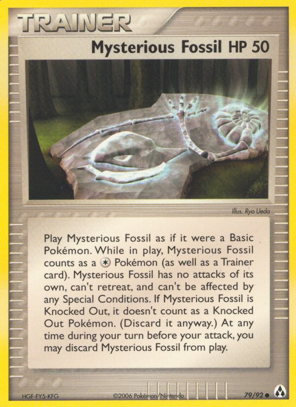 Mysterious Fossil (79/92) [EX: Legend Maker] | Dragon's Lair Comics and Fantasy Houston TX