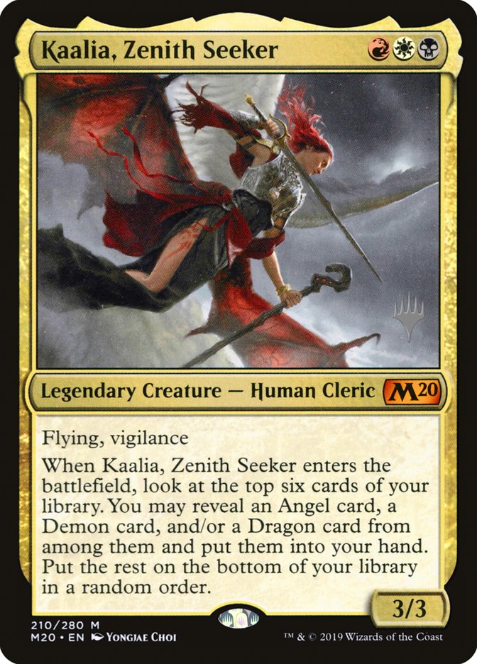 Kaalia, Zenith Seeker (Promo Pack) [Core Set 2020 Promos] | Dragon's Lair Comics and Fantasy Houston TX