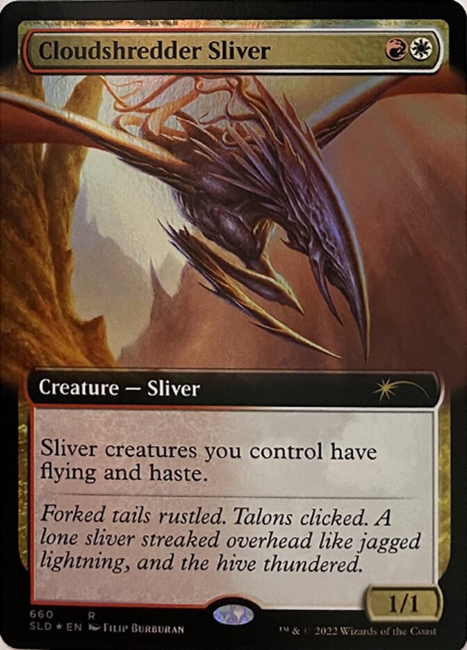 Cloudshredder Sliver (Extended Art) [Secret Lair Drop Promos] | Dragon's Lair Comics and Fantasy Houston TX