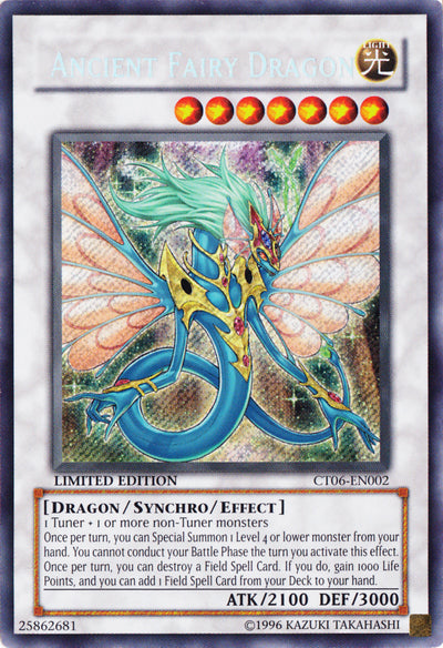 Ancient Fairy Dragon [CT06-EN002] Secret Rare | Dragon's Lair Comics and Fantasy Houston TX