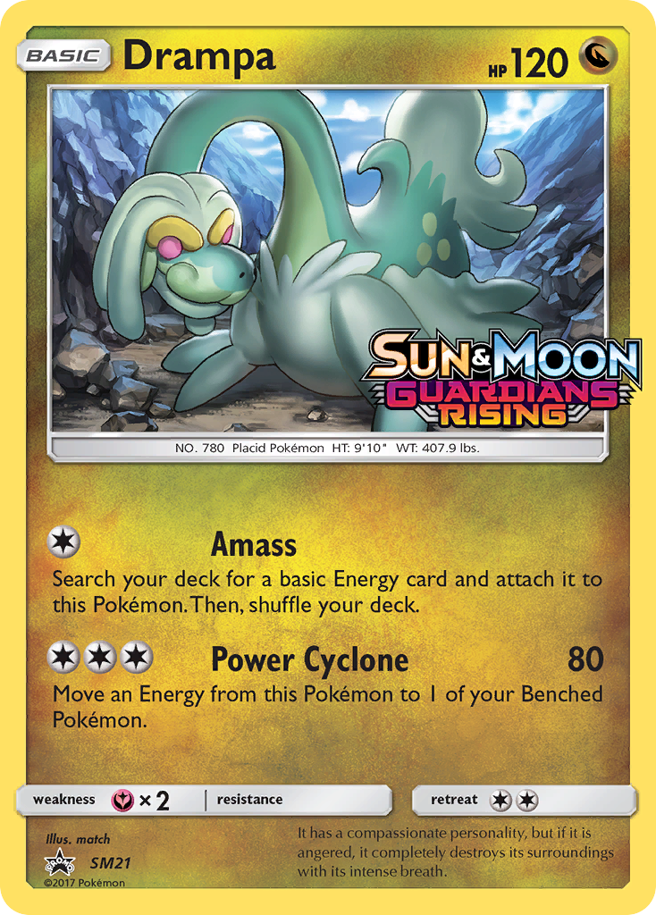 Drampa (SM21) [Sun & Moon: Black Star Promos] | Dragon's Lair Comics and Fantasy Houston TX