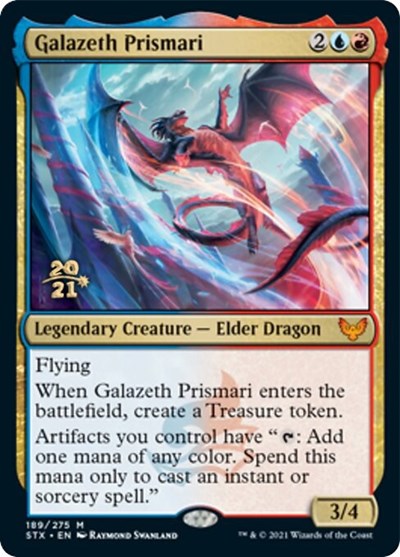 Galazeth Prismari [Strixhaven: School of Mages Prerelease Promos] | Dragon's Lair Comics and Fantasy Houston TX