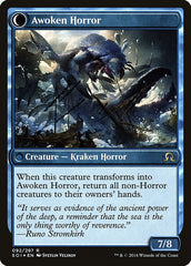 Thing in the Ice // Awoken Horror [Shadows over Innistrad Prerelease Promos] | Dragon's Lair Comics and Fantasy Houston TX