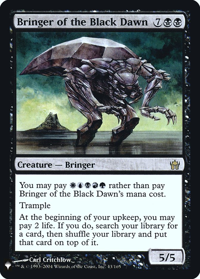 Bringer of the Black Dawn [Mystery Booster] | Dragon's Lair Comics and Fantasy Houston TX