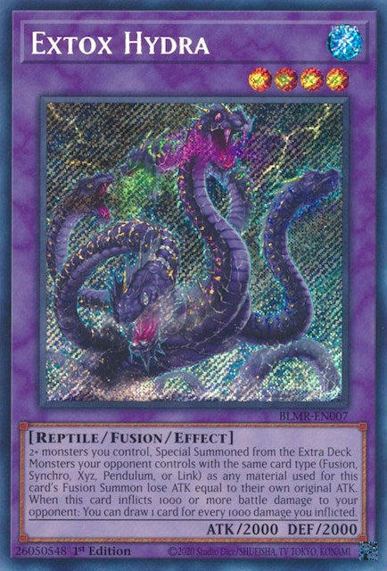 Extox Hydra [BLMR-EN007] Secret Rare | Dragon's Lair Comics and Fantasy Houston TX