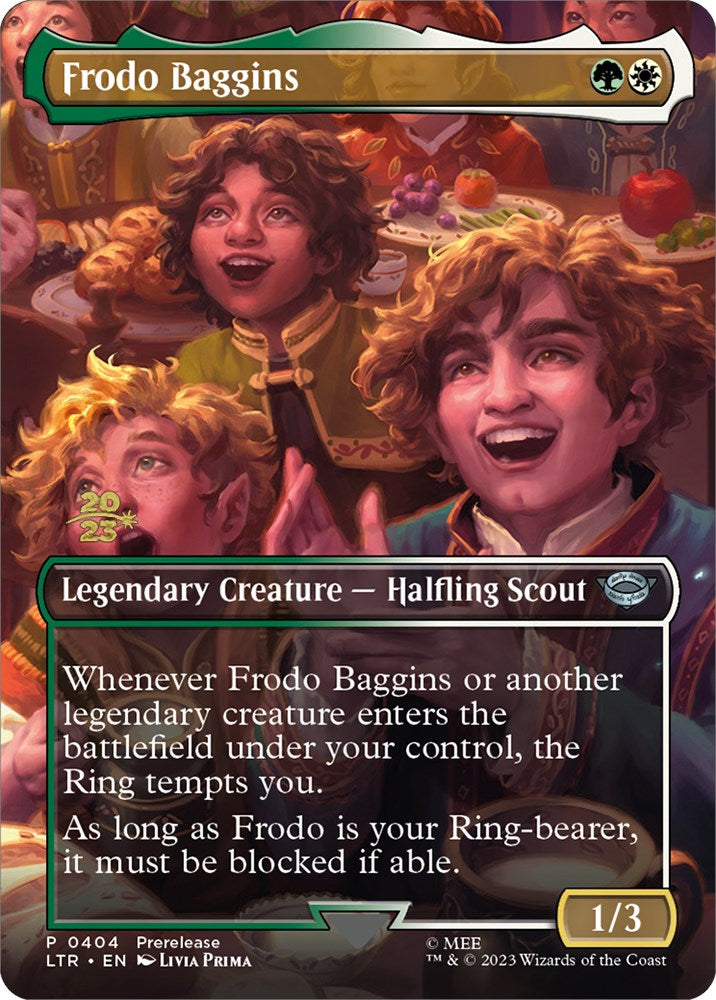 Frodo Baggins [The Lord of the Rings: Tales of Middle-Earth Prerelease Promos] | Dragon's Lair Comics and Fantasy Houston TX